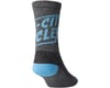 Image 3 for All-City Cali Wool Sock (Gray/Blue)